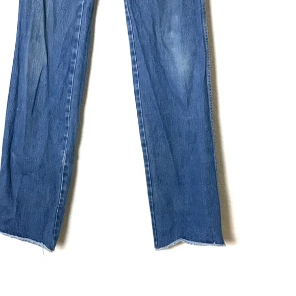 Brittania | Vintage High waisted wide leg jeans no front pockets size 25… - Picture 5 of 10